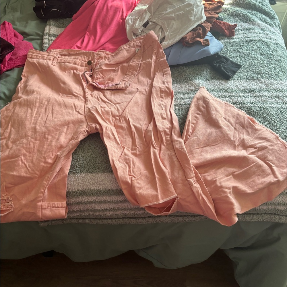 Amazon Pink bell bottoms